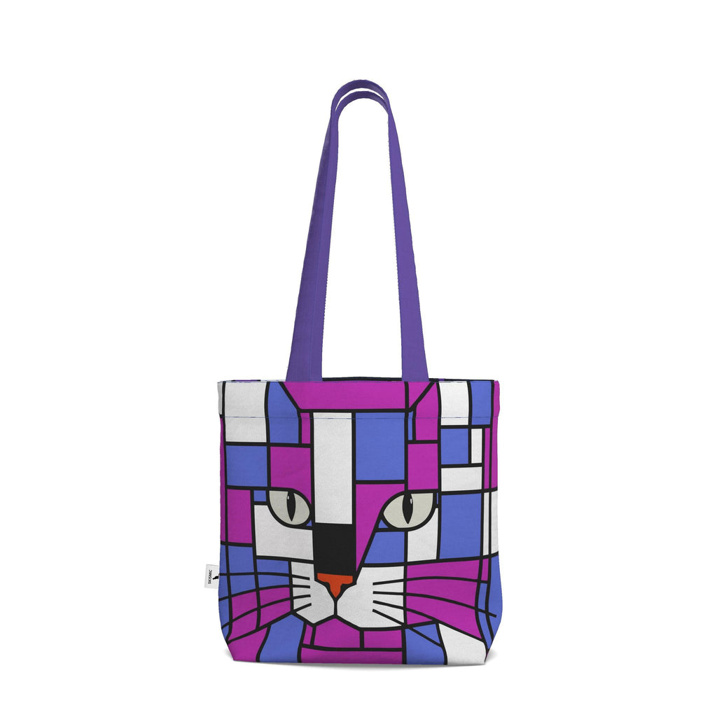 Cosmic & Storm - Two Prints for One Cotton Tote Shopping Bag